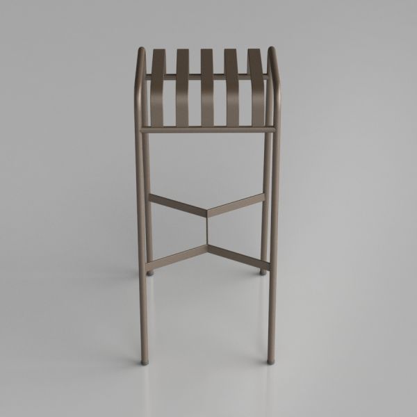 3D Hay Palissade Bar Stool - 3D Furniture models