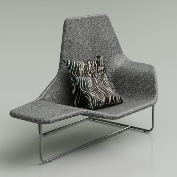 Zanotta 921 Lama Lounge chair