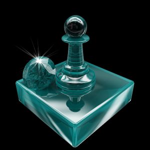 Blue topaz Vray Material